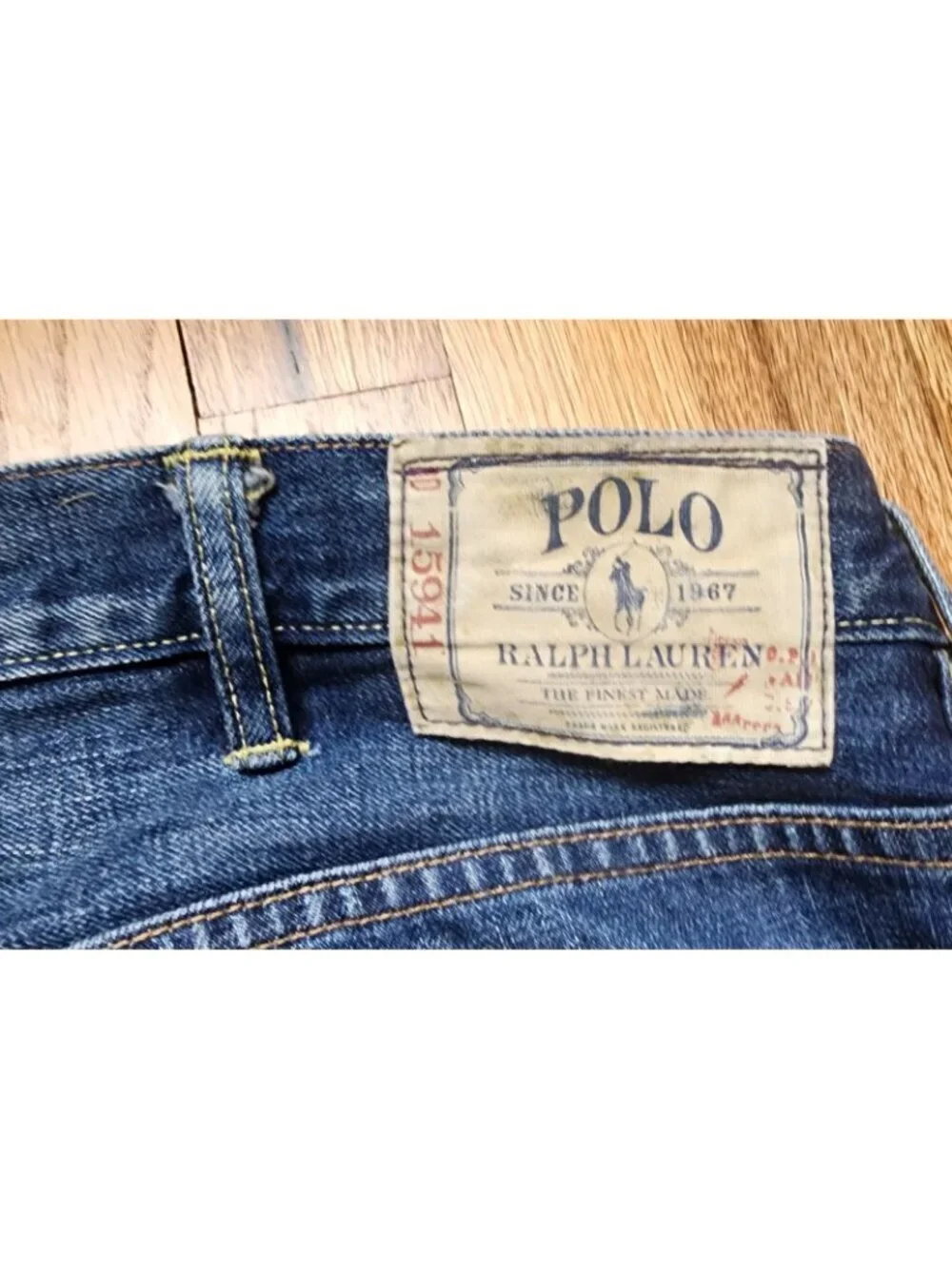 Vintage Polo Ralph Lauren Jeans 48x30 Classic 867 Baggy Loose Denim Y2K Mexico